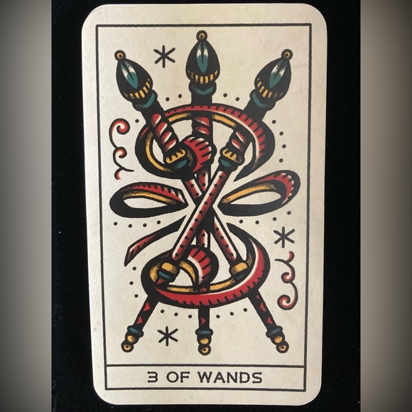 TATTOO TAROT Ink & Intuition Cards & Guidebook By Megamunden & D.McMahon Collis - Picture 7 of 8